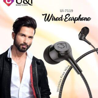 U&I UI-7119 Wired In the Ear earphones with mic