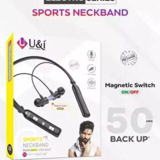 U&I ELECTRO SERIES | UiNB-8262 Bluetooth Neckband With Magnetic On/Off Function
