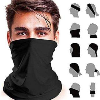 Unisex Motorcycle Riding Bandana, Headband, Head Wrap, UV resistant, Biker Face Mask (Bandanas)