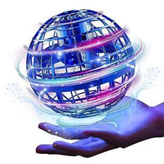 UFO Ball,New Upgraded Flying Ball Toy,RGB Lights and 360°Rotating Magic