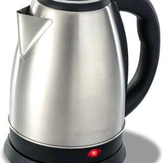 Silver Steel 1500Watt Electric Kettle (2 Liter)
