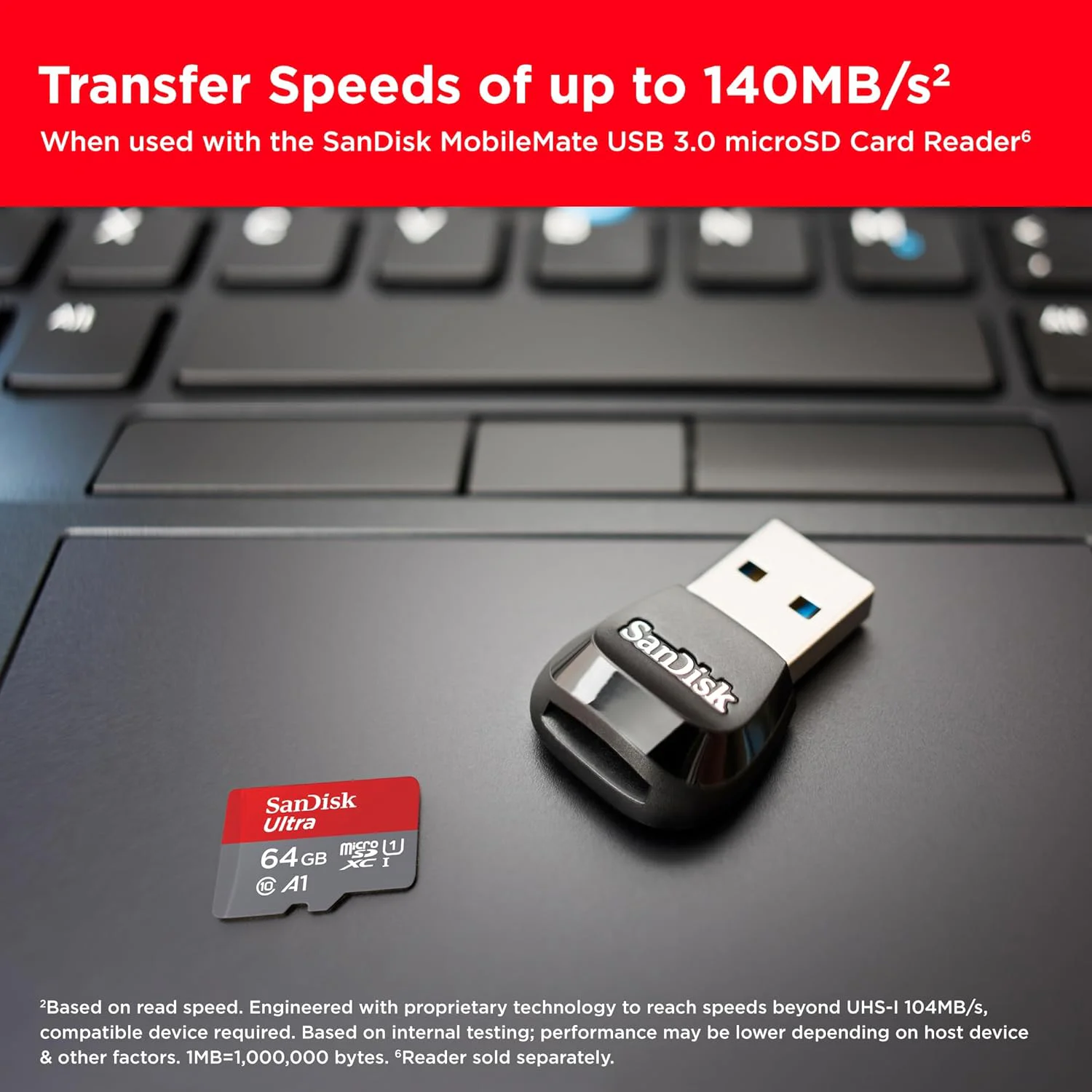 SanDisk Ultra® microSDXC UHS-I Card 64GB - Image 2