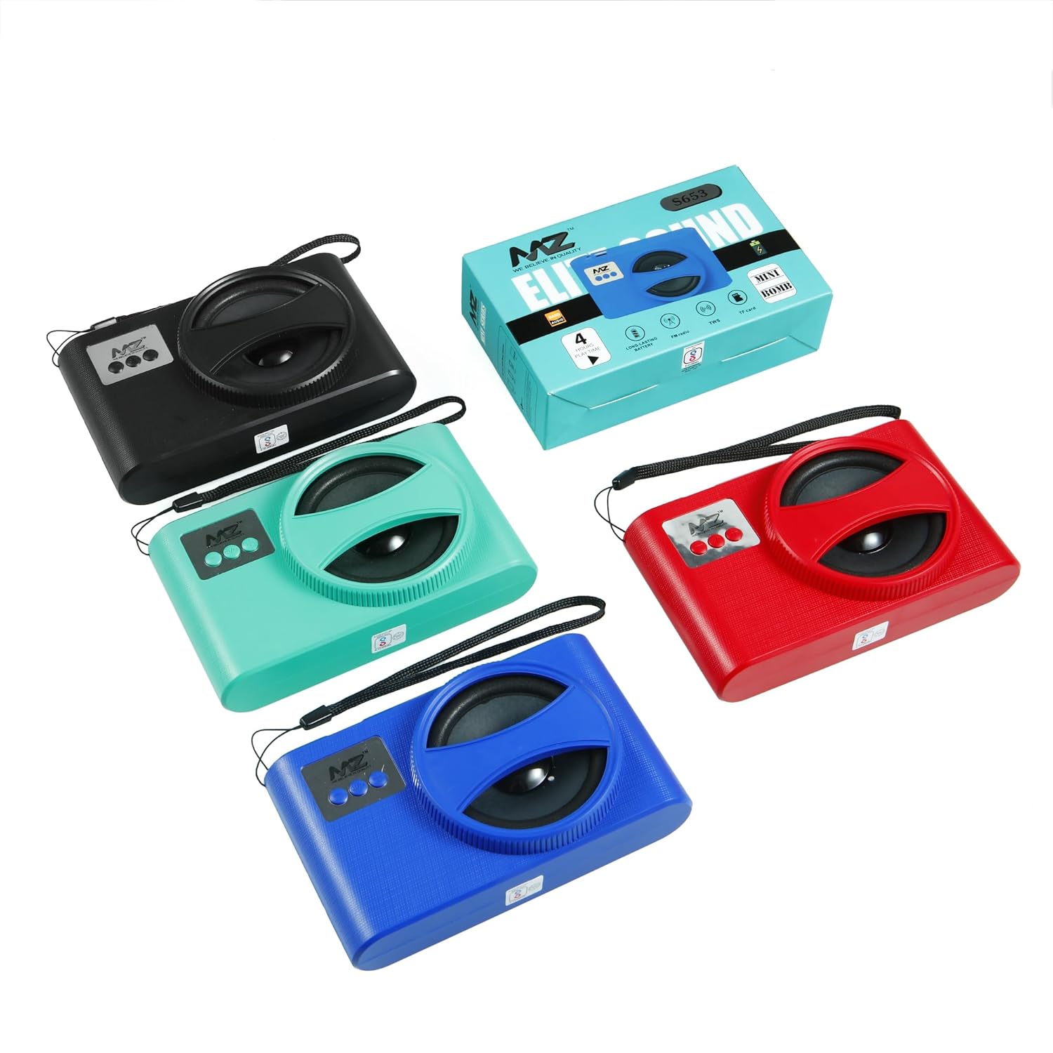 MZ S653 Bluetooth Speaker - Image 4