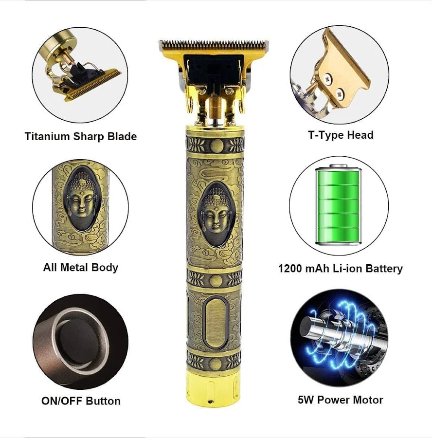 All-in-One Hair Trimmer & Shaver for Men, Professional Multi Grooming Kit - Image 5