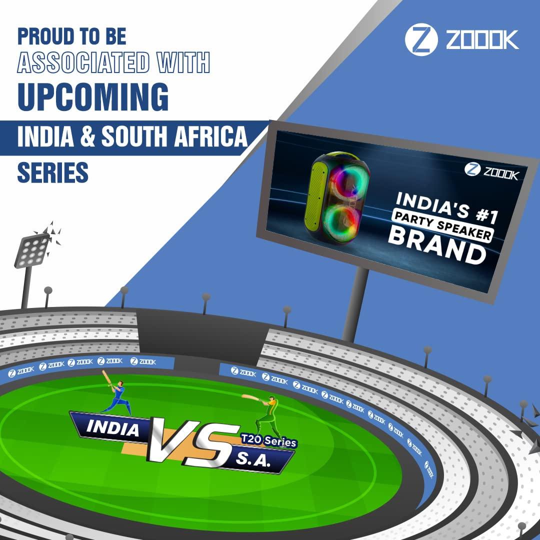 Zoook ZK-Thunder Storm 80W Bluetooth Trolly Party Speaker (Black, Stereo Channel) - Image 3