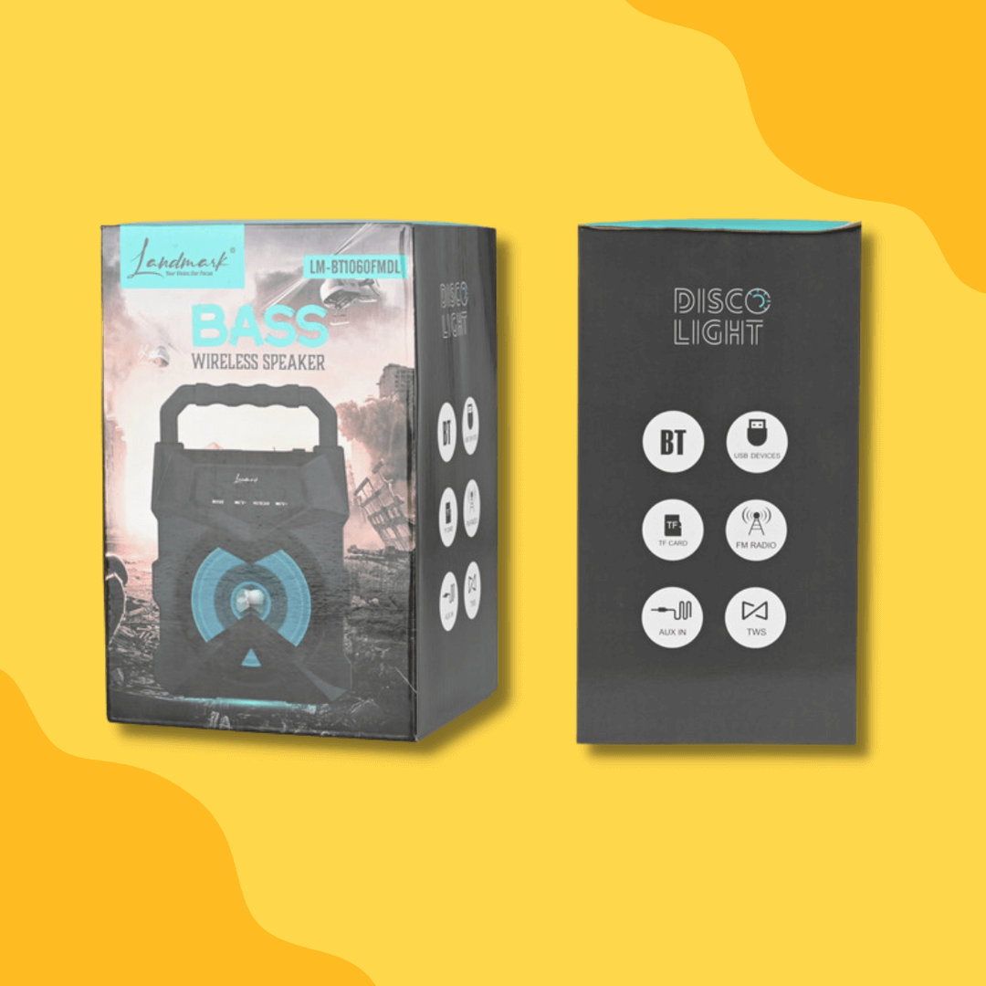 Landmark Portable Wireless Speaker LM-BT1060 - Image 3