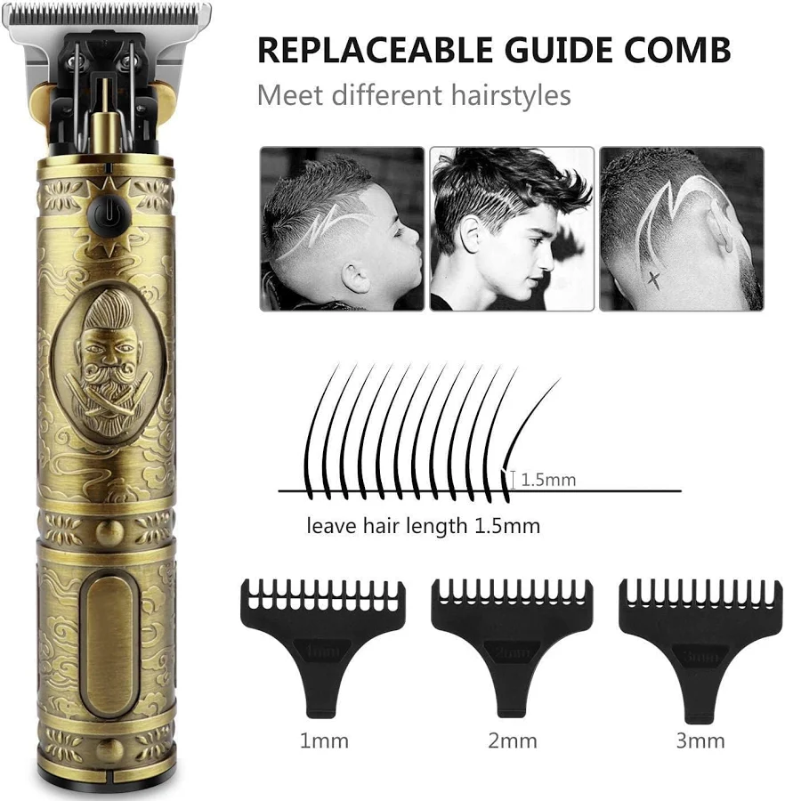 All-in-One Hair Trimmer & Shaver for Men, Professional Multi Grooming Kit - Image 6