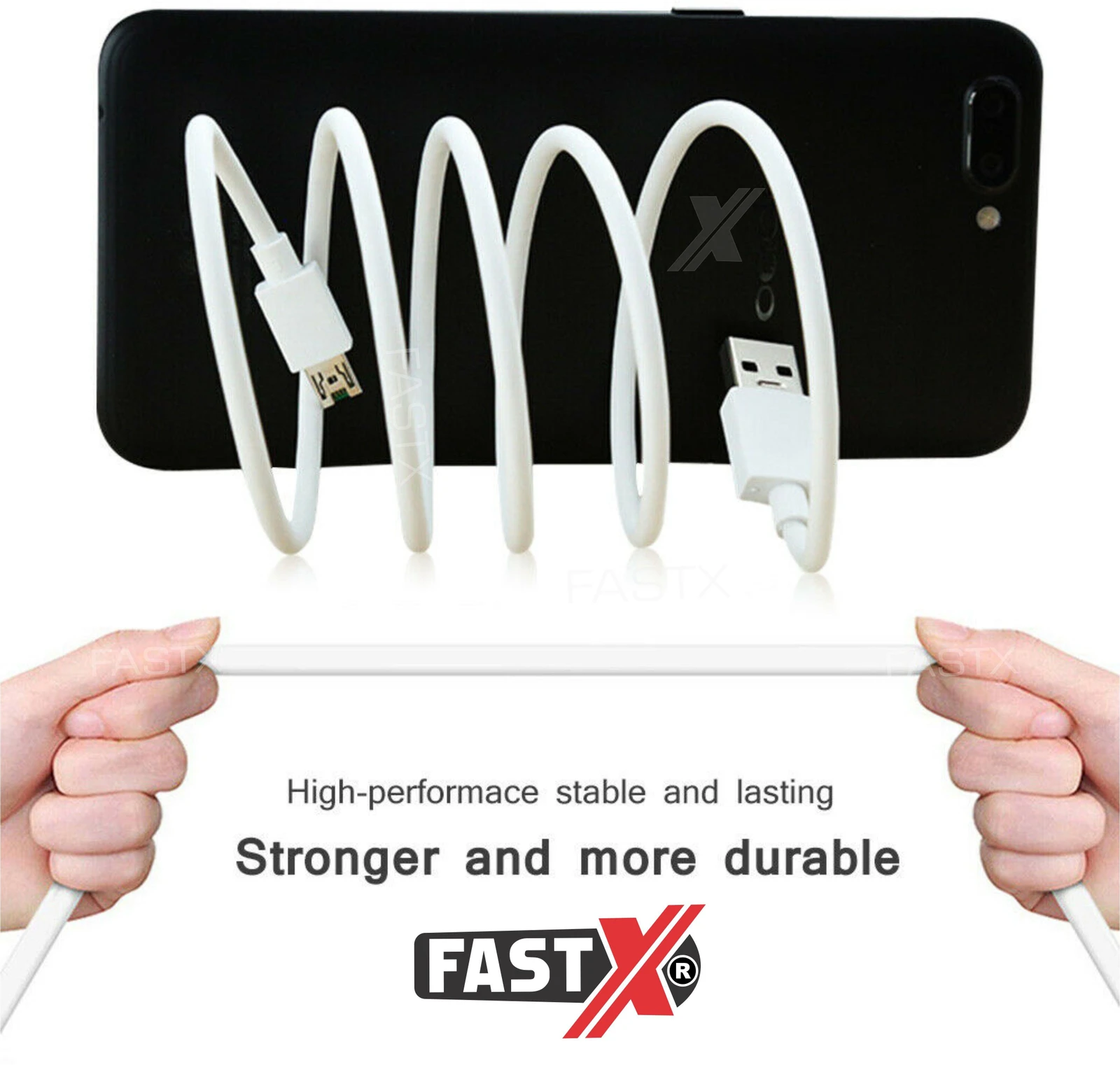 Oppo Fast Charging/Data Cable (Micro/V8) - Image 7