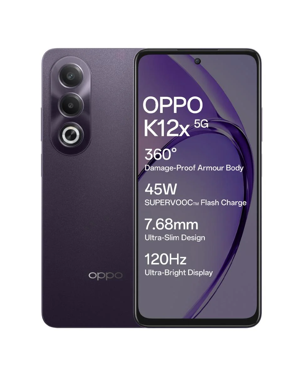 OPPO K12x 5G with 45W SUPERVOOC Charger - Image 2