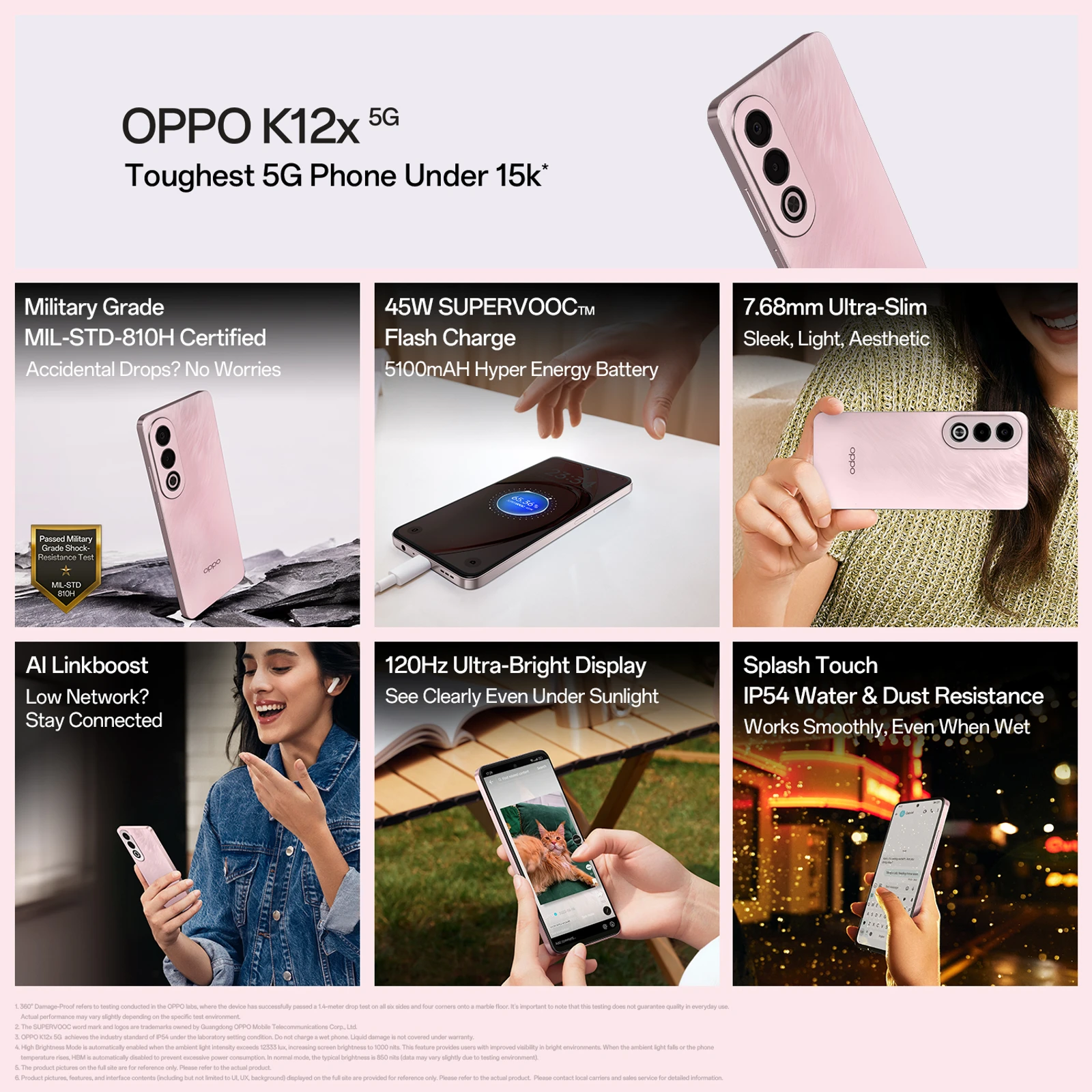 OPPO K12x 5G with 45W SUPERVOOC Charger - Image 9