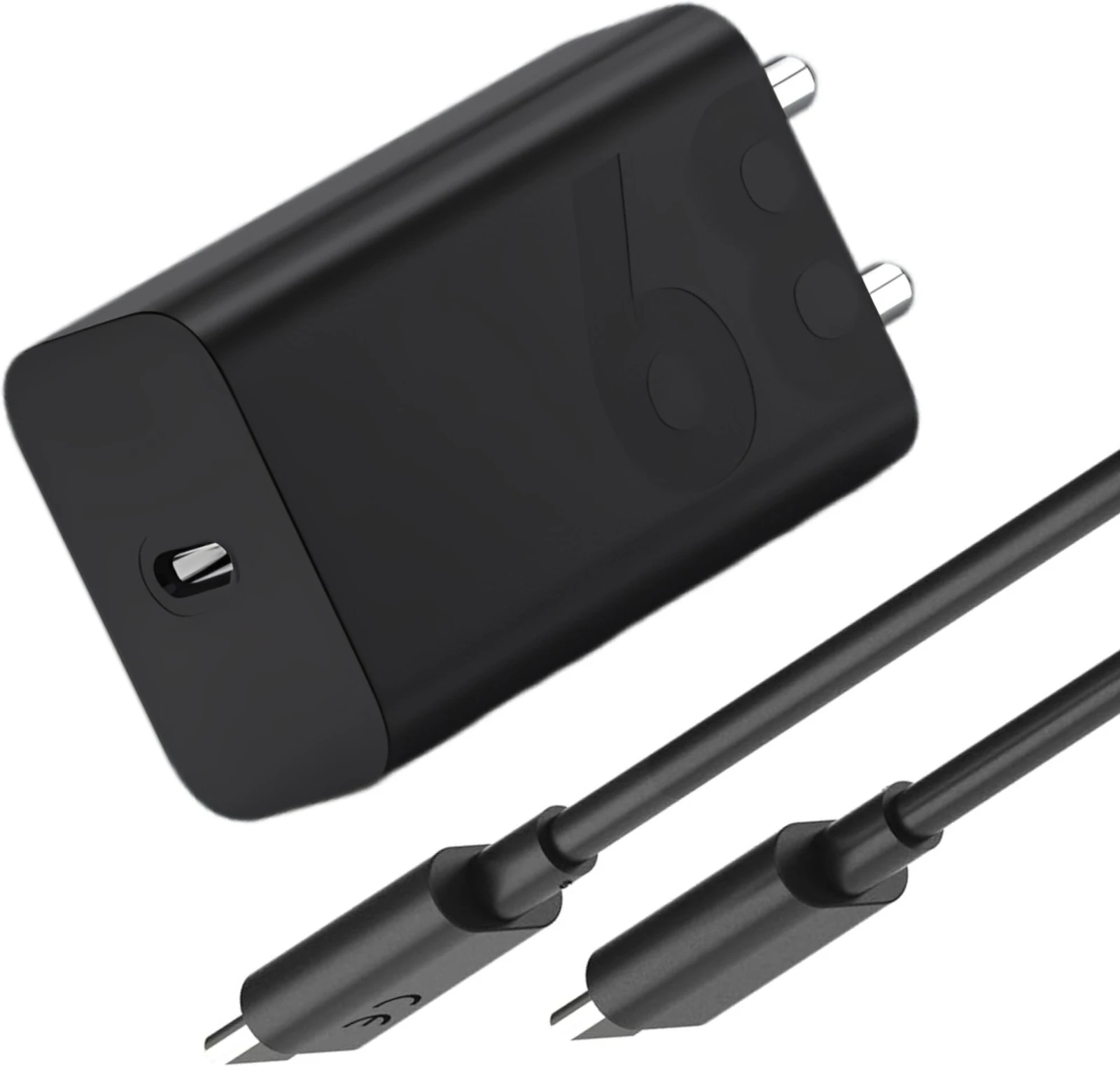 motorola 68w turbo power charger β ultra fast gan charging adapter with 6.5a cable