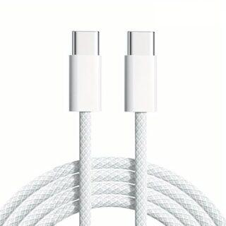 apple c to c charging cable for iphone 15,16,17