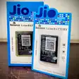 Jio mobile phone replacement batteries in retail packaging